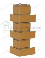 угол фасадной панели Т-сайдинг модерн 